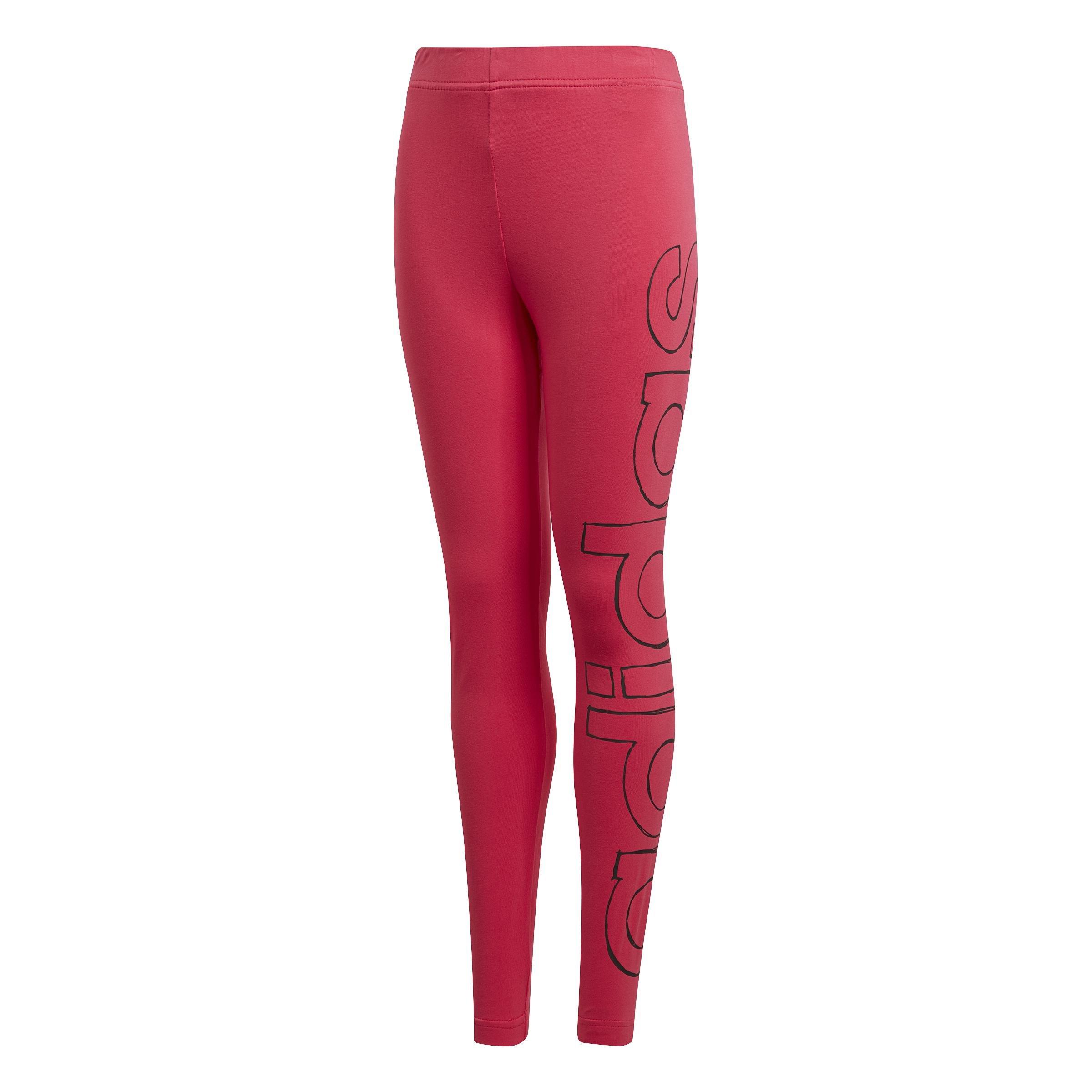 Kids Logo Leggings, Pink, A901_ONE, large image number 2