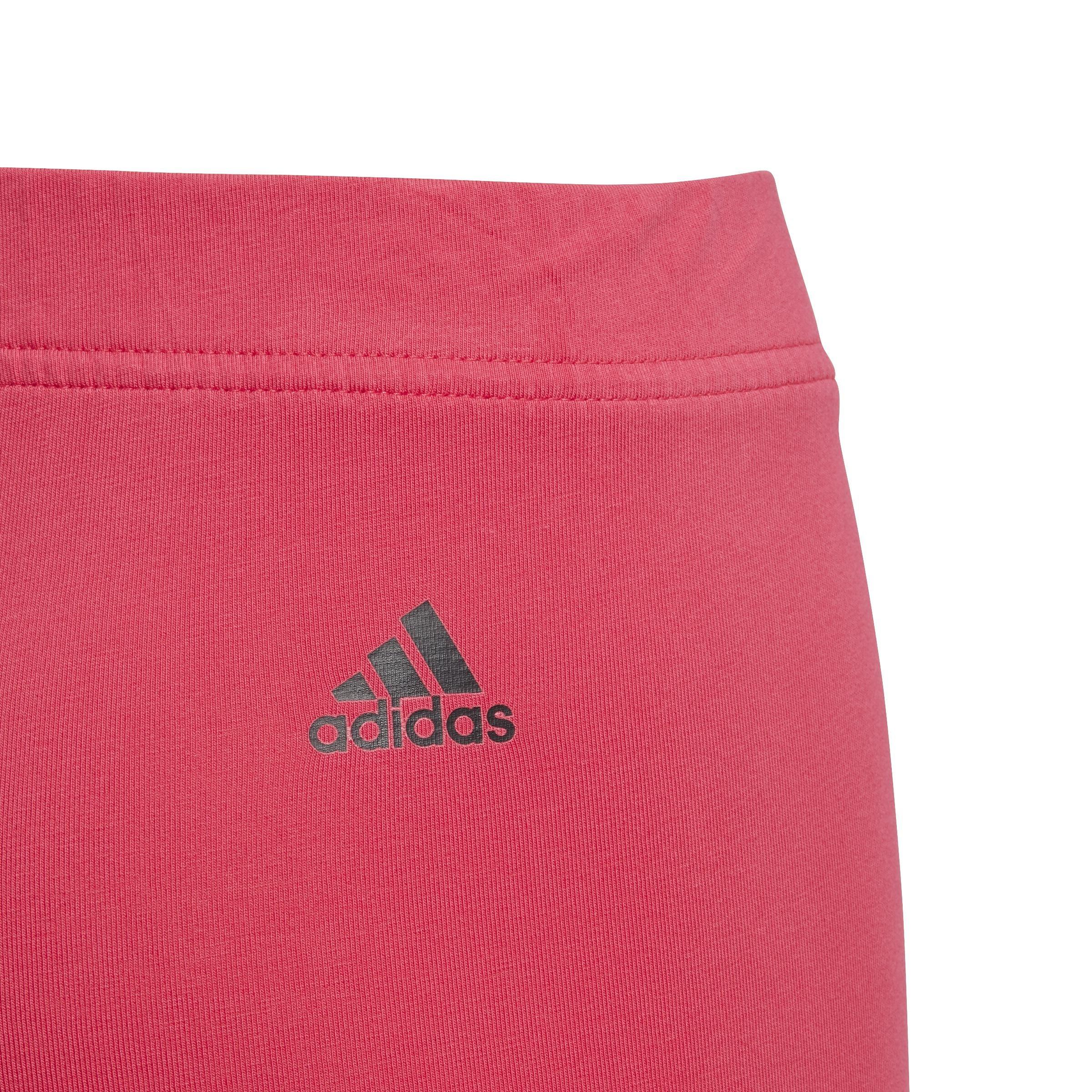 Kids Logo Leggings, Pink, A901_ONE, large image number 3