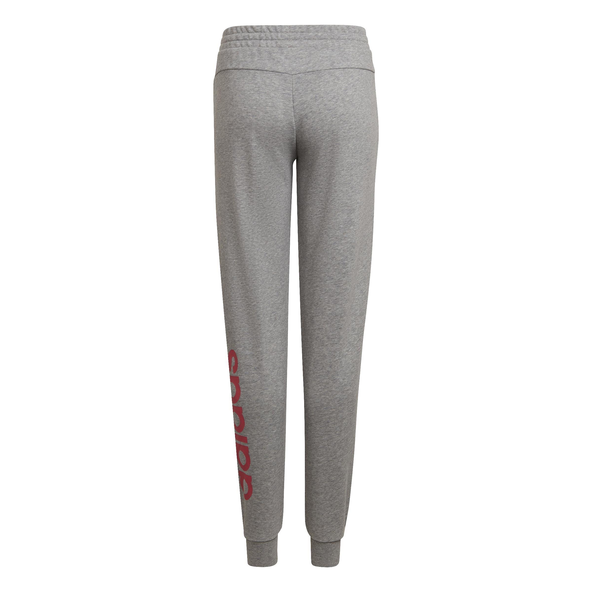 Kids Girls Linear Joggers, Grey, A901_ONE, large image number 1