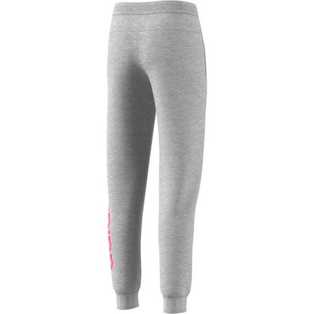 Kids Girls Linear Joggers, Grey, A901_ONE, large image number 6