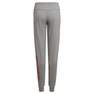 Kids Girls Linear Joggers, Grey, A901_ONE, thumbnail image number 7