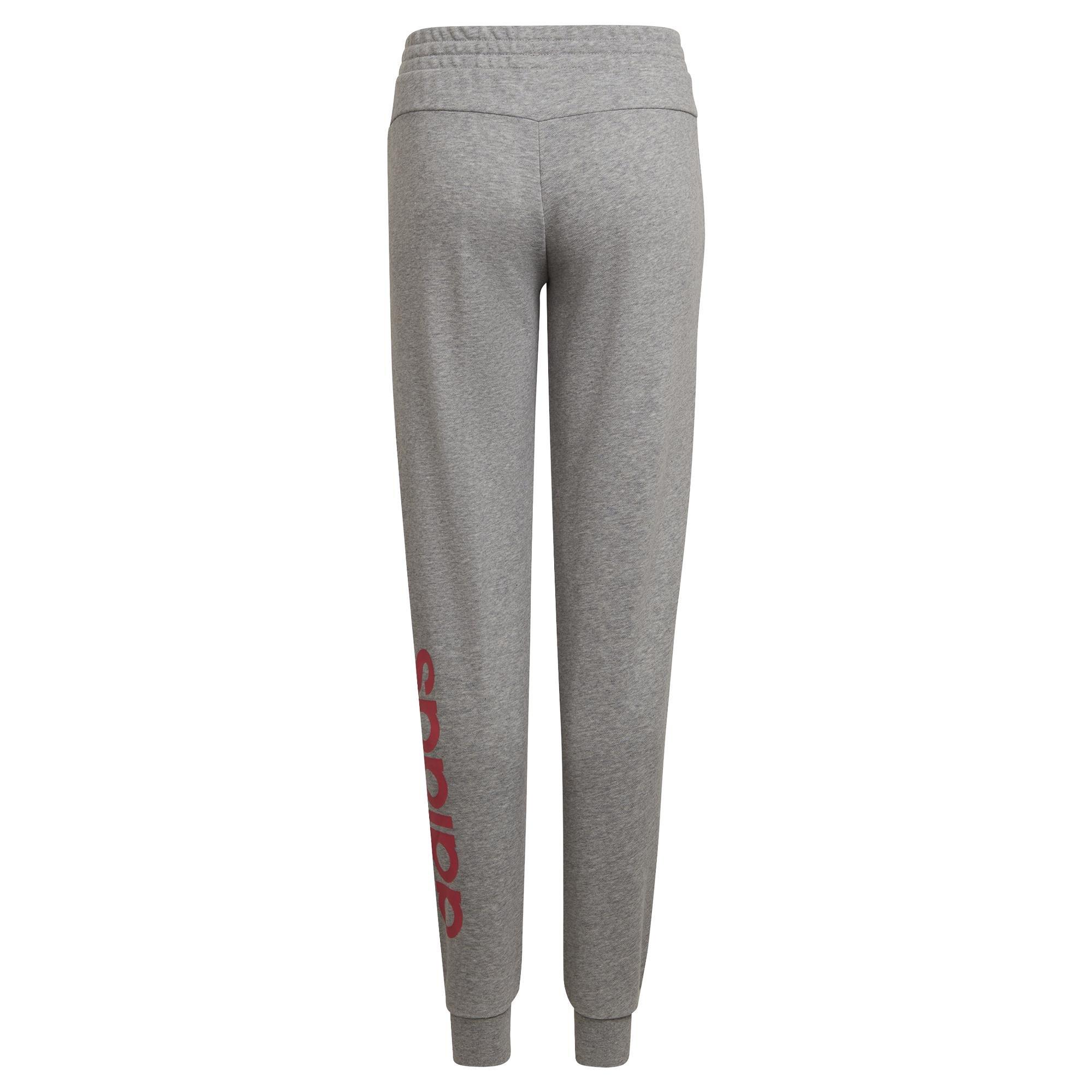 Kids Girls Linear Joggers, Grey, A901_ONE, large image number 7