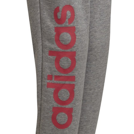 Kids Girls Linear Joggers, Grey, A901_ONE, large image number 10