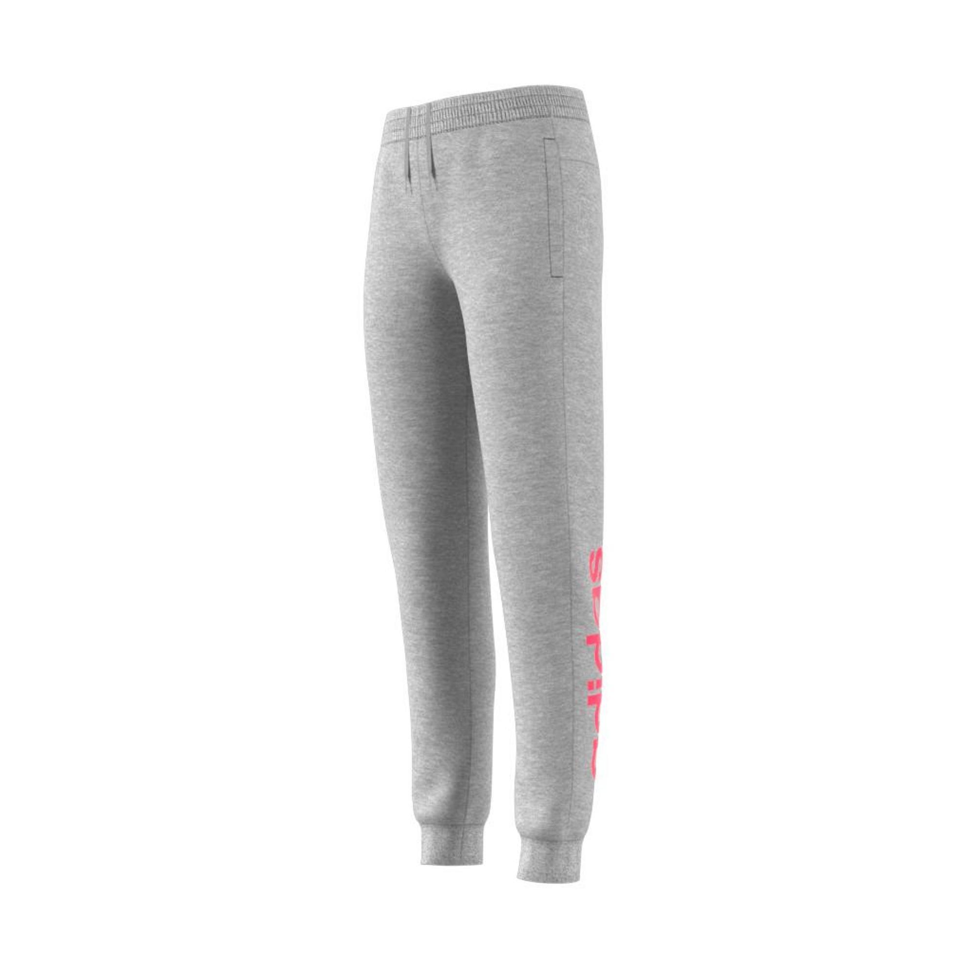 Kids Girls Linear Joggers, Grey, A901_ONE, large image number 22