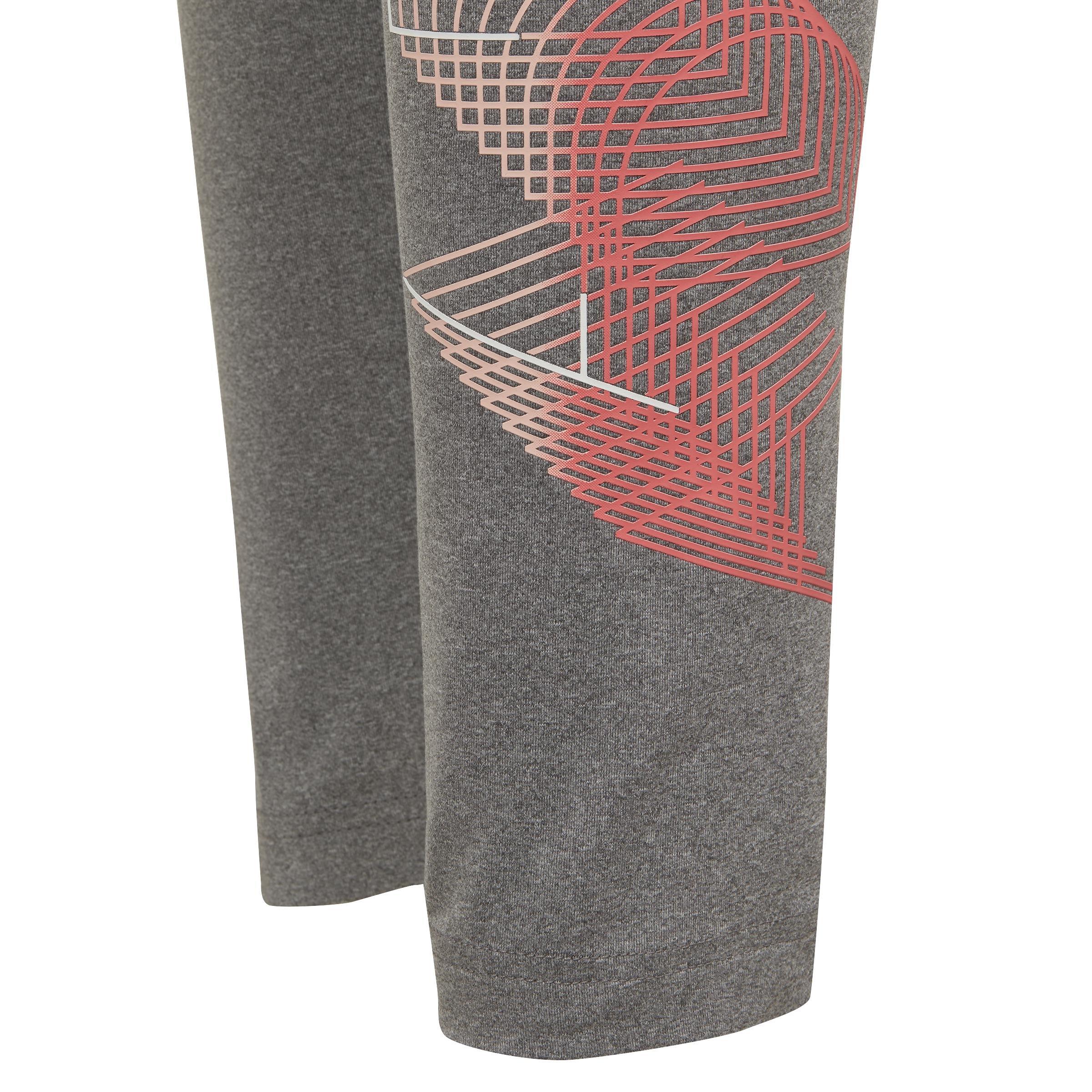Kids Up2Mv Aeroready Leggings, Grey, A901_ONE, large image number 4