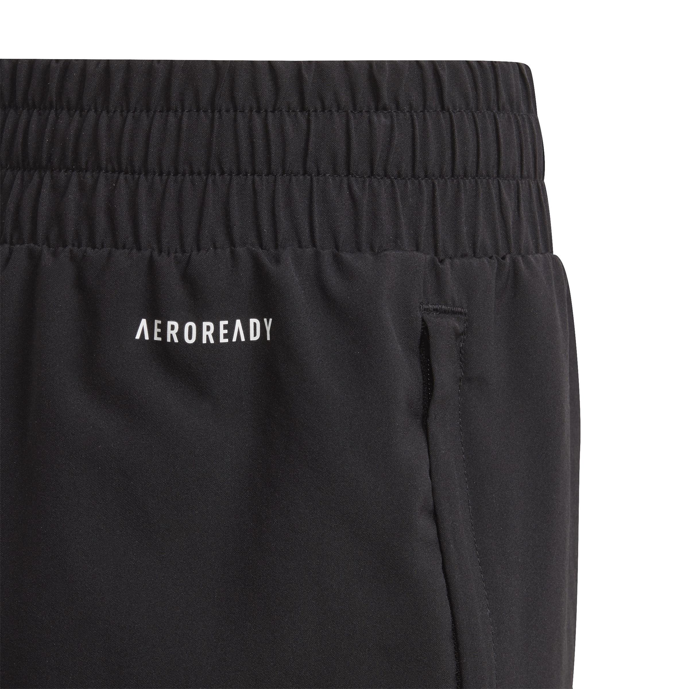 Kids Aeroready Woven Shorts, Black, , large image number 9