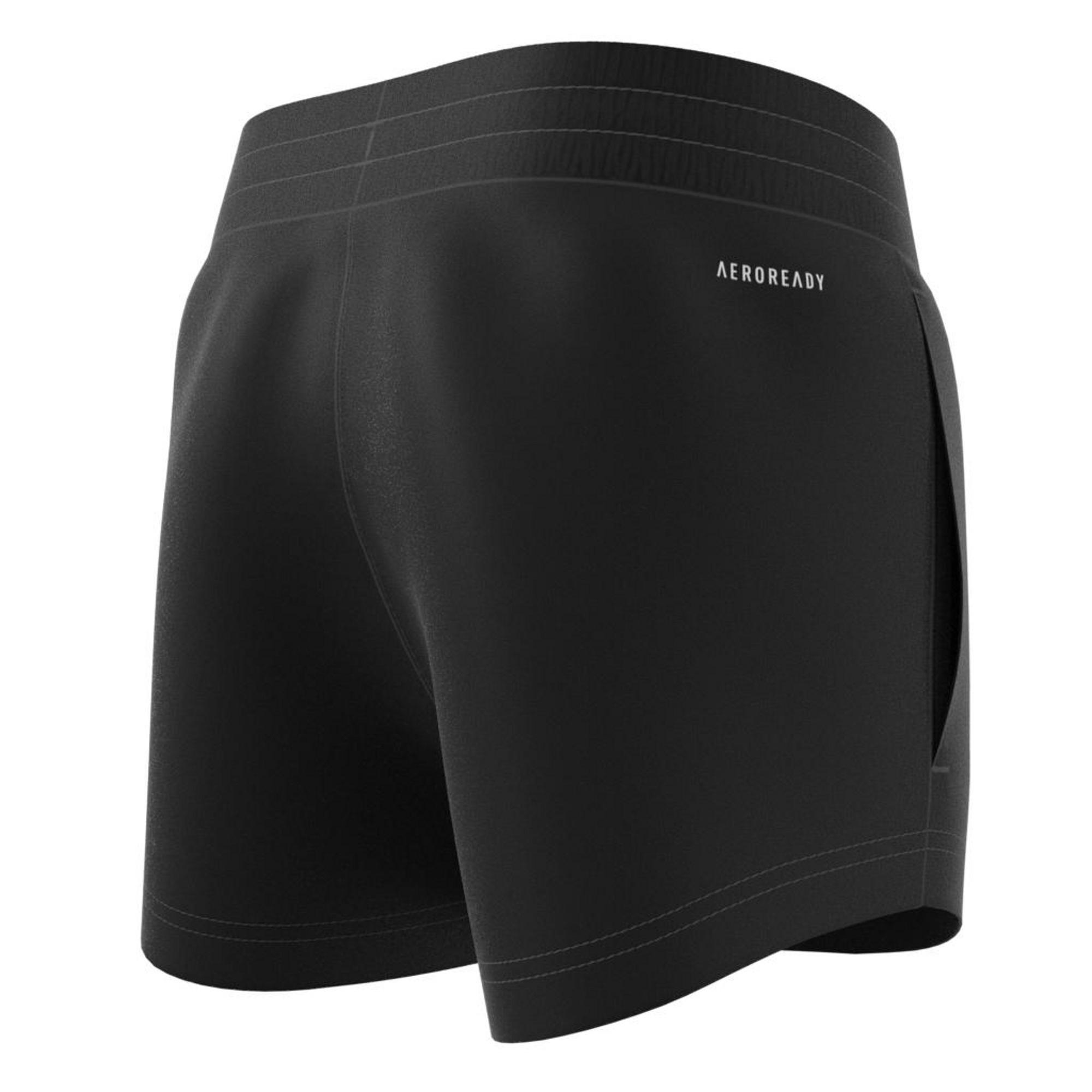 Kids Aeroready Woven Shorts, Black, , large image number 12