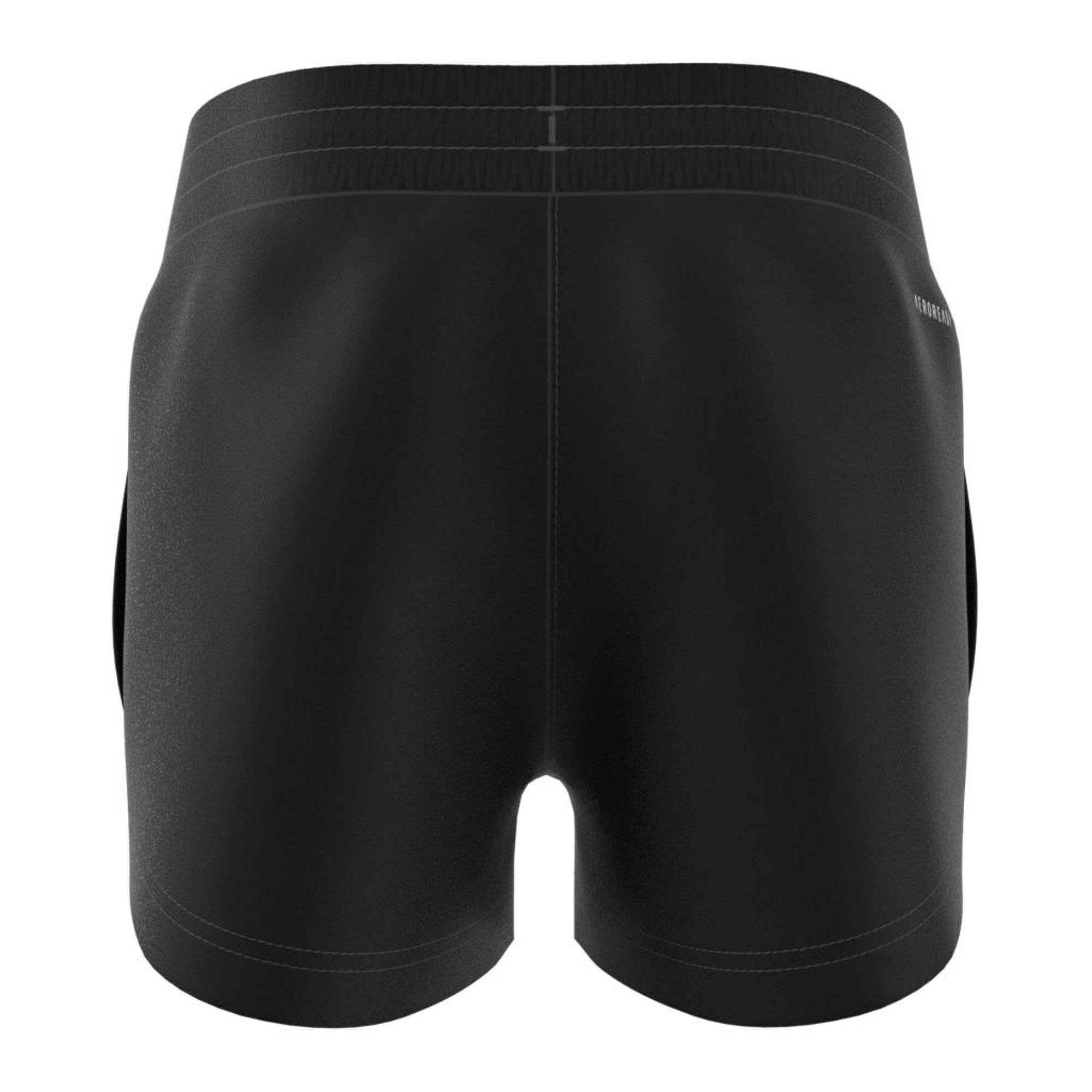 Kids Girls Aeroready Woven Shorts, Black, A901_ONE, large image number 13