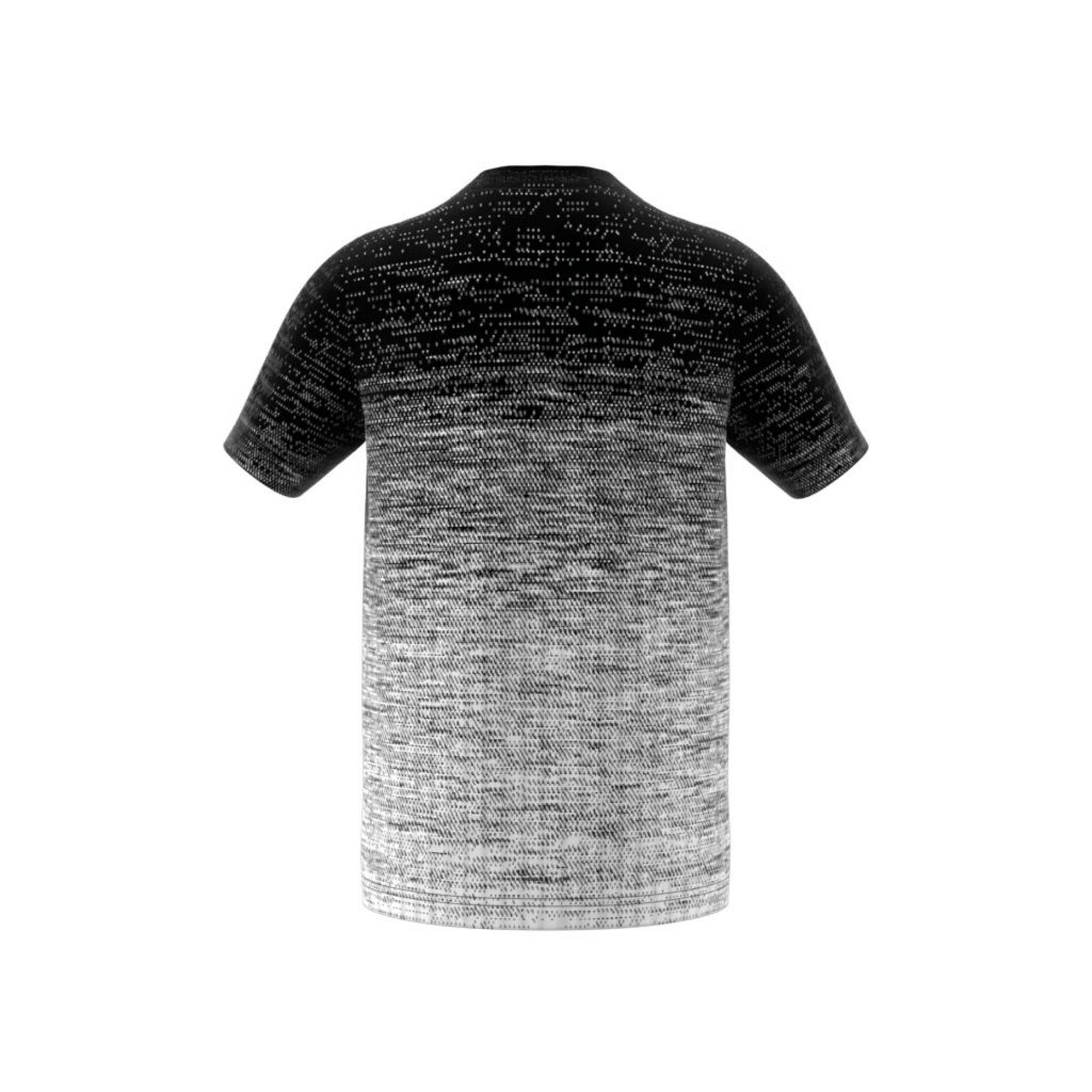 Kids AEROREADY Gradient T-Shirt, Black, A901_ONE, large image number 15