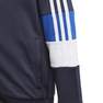 Kids Boys Must Haves Aeroready 3-Stripes Full-Zip Hoodie, Navy, A901_ONE, thumbnail image number 2