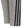 Kids Boys 3-Stripes Doubleknit Tapered Leg Tracksuit Bottoms, Grey, A901_ONE, thumbnail image number 4