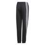 Kids Girls 3-Stripes Tapered Leg Tracksuit Bottoms, Black, A901_ONE, thumbnail image number 4
