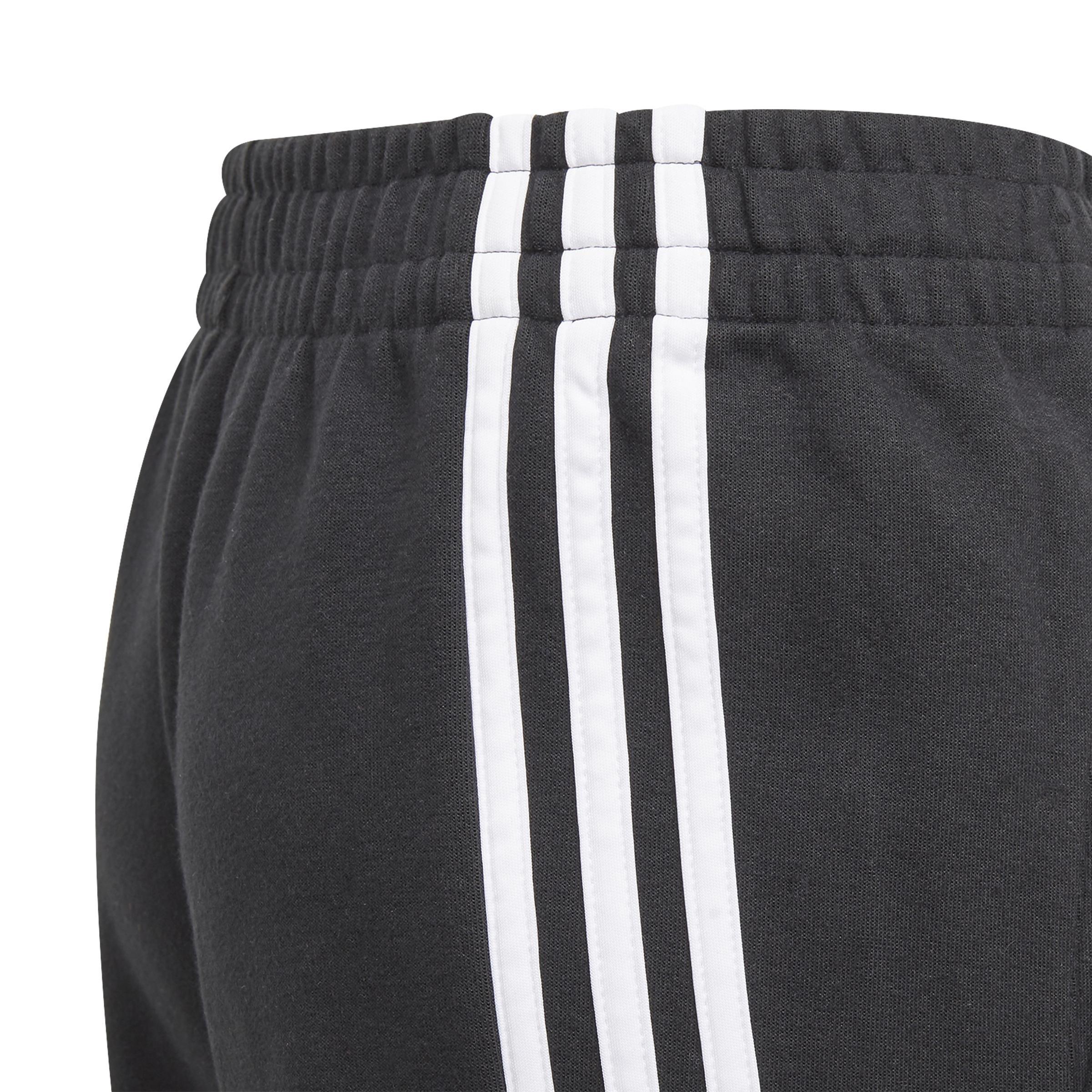 Kids Girls 3-Stripes Tapered Leg Tracksuit Bottoms, Black, A901_ONE, large image number 5