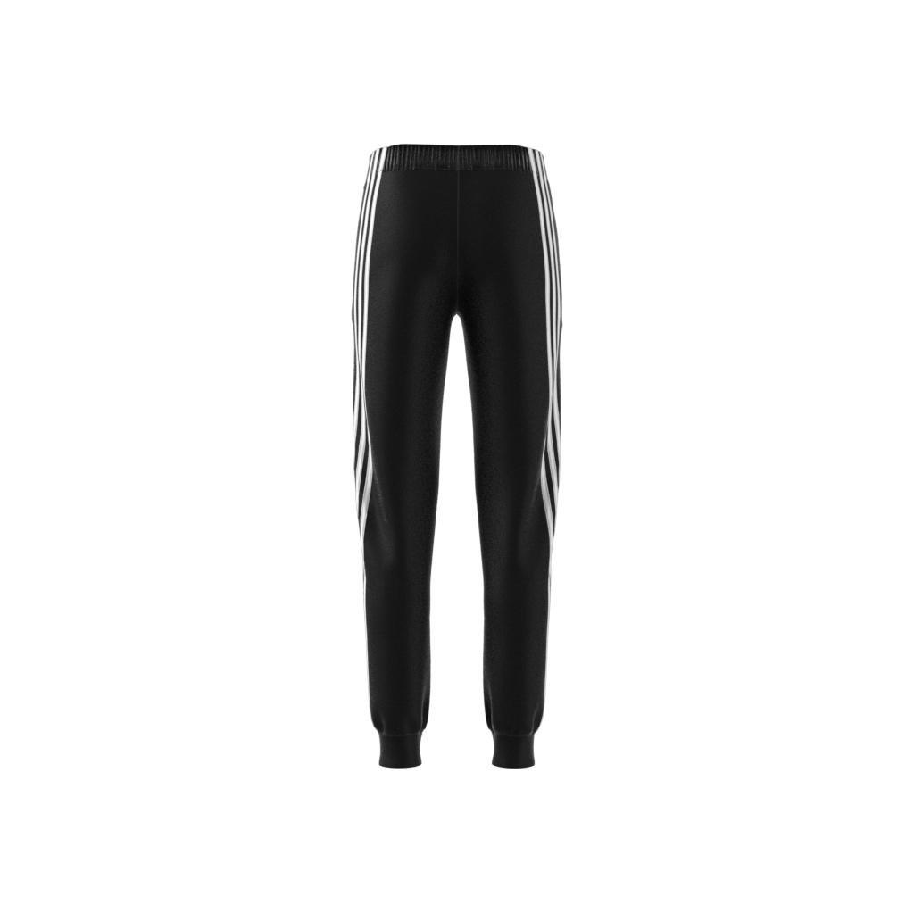 Kids 3-Stripes Tapered Leg Tracksuit Bottoms, Black, A901_ONE, large image number 13