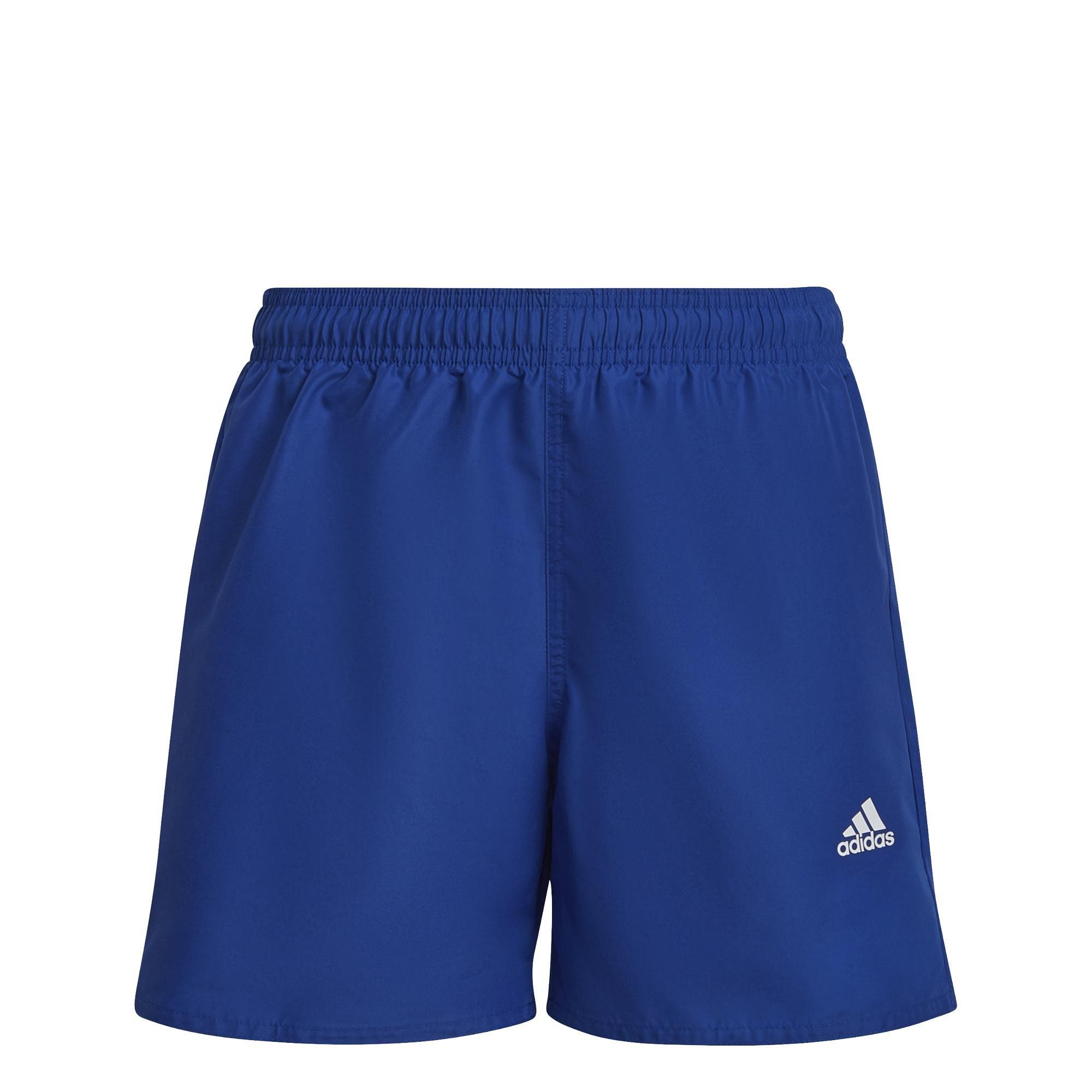 Kids Classic Badge Of Sport Swim Shorts, Blue, A901_ONE, large image number 2