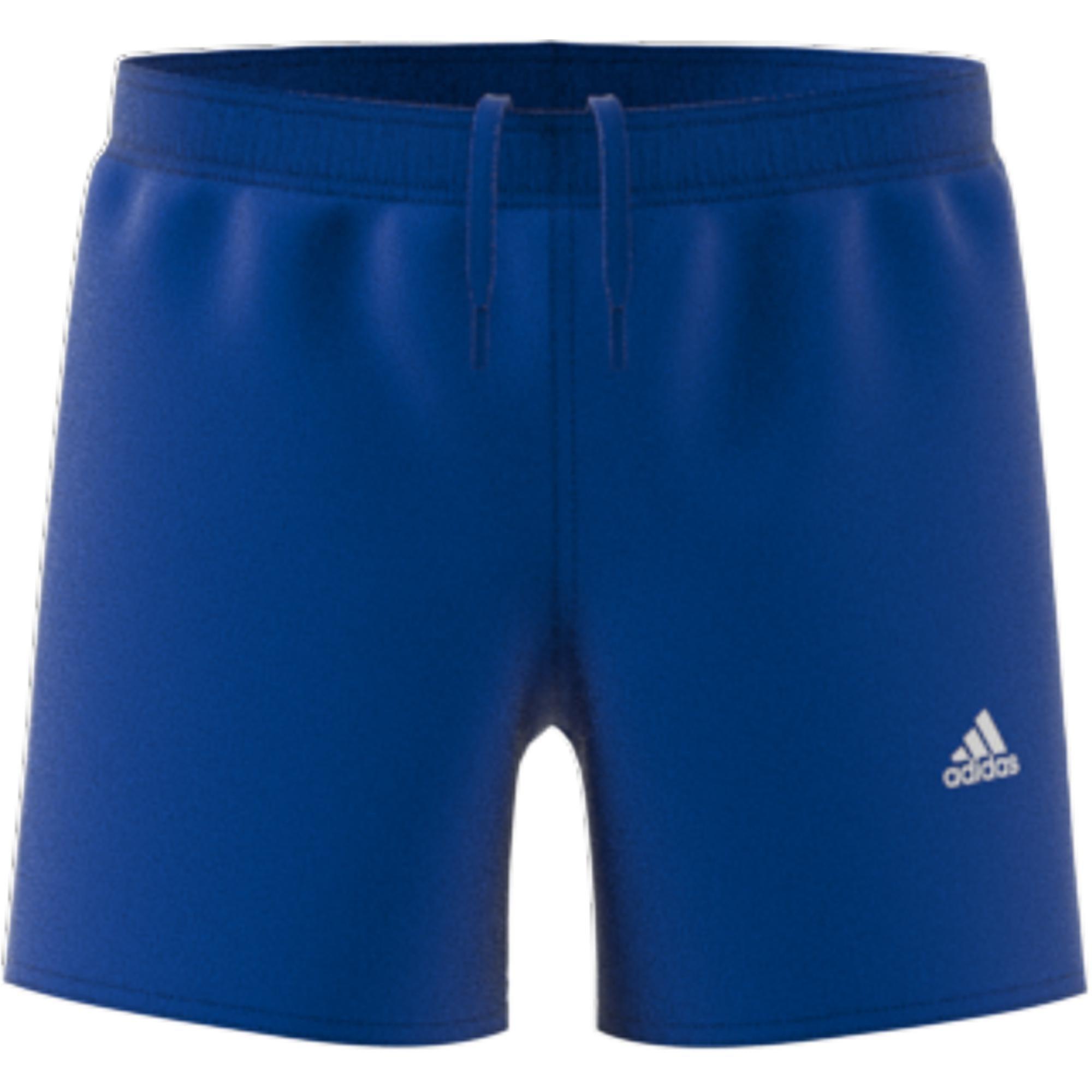 Kids Classic Badge Of Sport Swim Shorts, Blue, A901_ONE, large image number 4