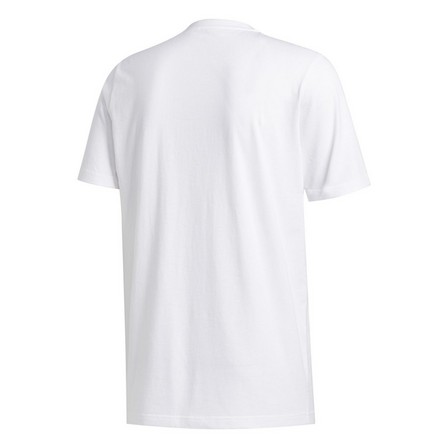 Men D Rose Geek Up Pong T-Shirt, White, A901_ONE, large image number 1