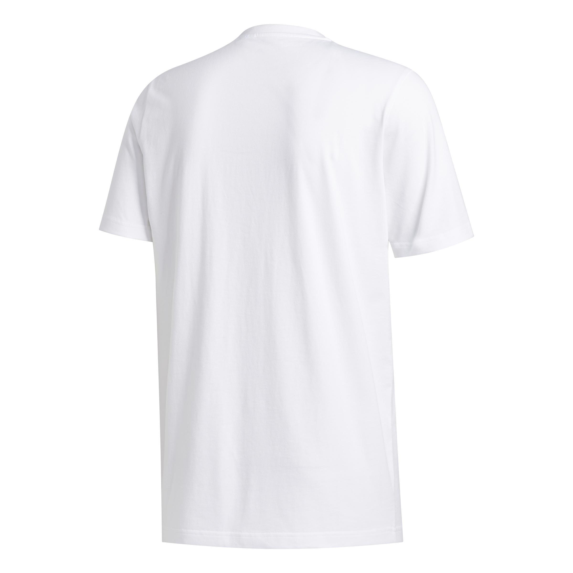 D Rose Geek Up Pong T-Shirt, White, A901_ONE, large image number 1