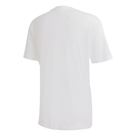 Men Adidas Athletics Graphic T-Shirt, White, A901_ONE, large image number 1
