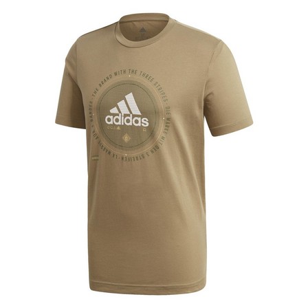 Men Athletics Graphic T-Shirt, Khaki, A901_ONE, large image number 0