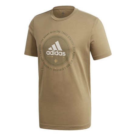 Men Athletics Graphic T-Shirt, Khaki, A901_ONE, large image number 2