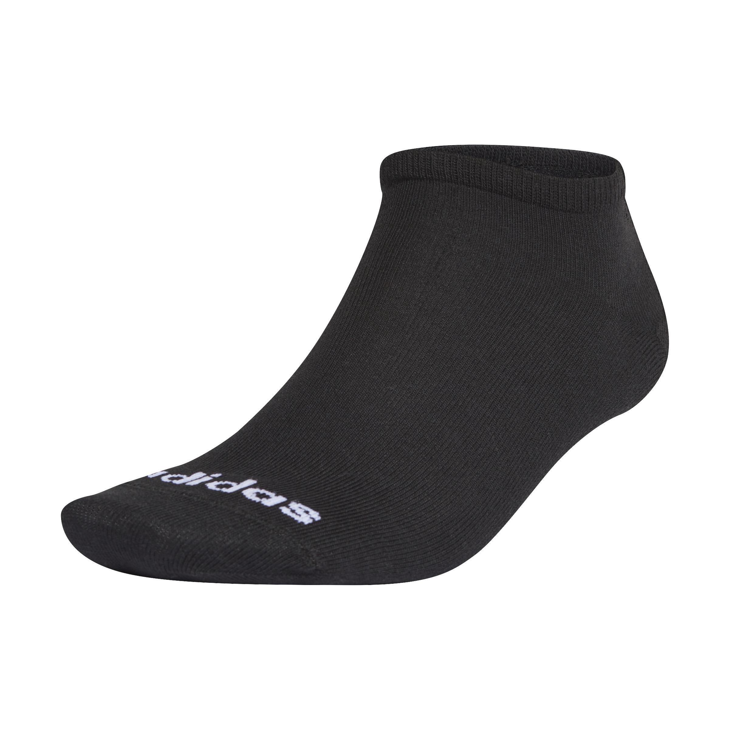 Unisex No-Show Socks 3 Pairs, Multicolour, A901_ONE, large image number 2