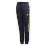 Kids Boys Branded Tracksuit Bottoms, Navy, A901_ONE, thumbnail image number 0
