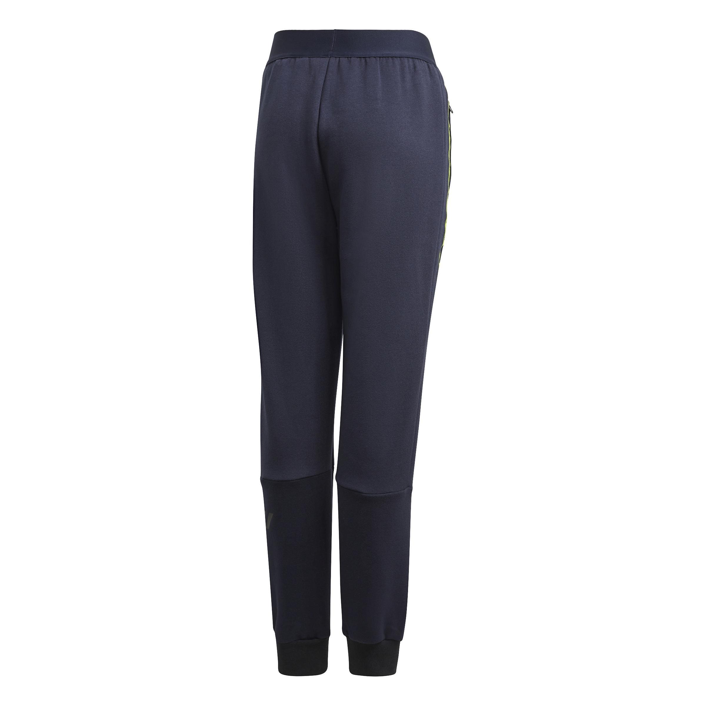 Kids Branded Tracksuit Bottoms, Blue, A901_ONE, large image number 1