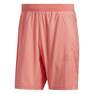 Men Aeroready 3-Stripes 8-Inch Shorts, Orange, A901_ONE, thumbnail image number 1