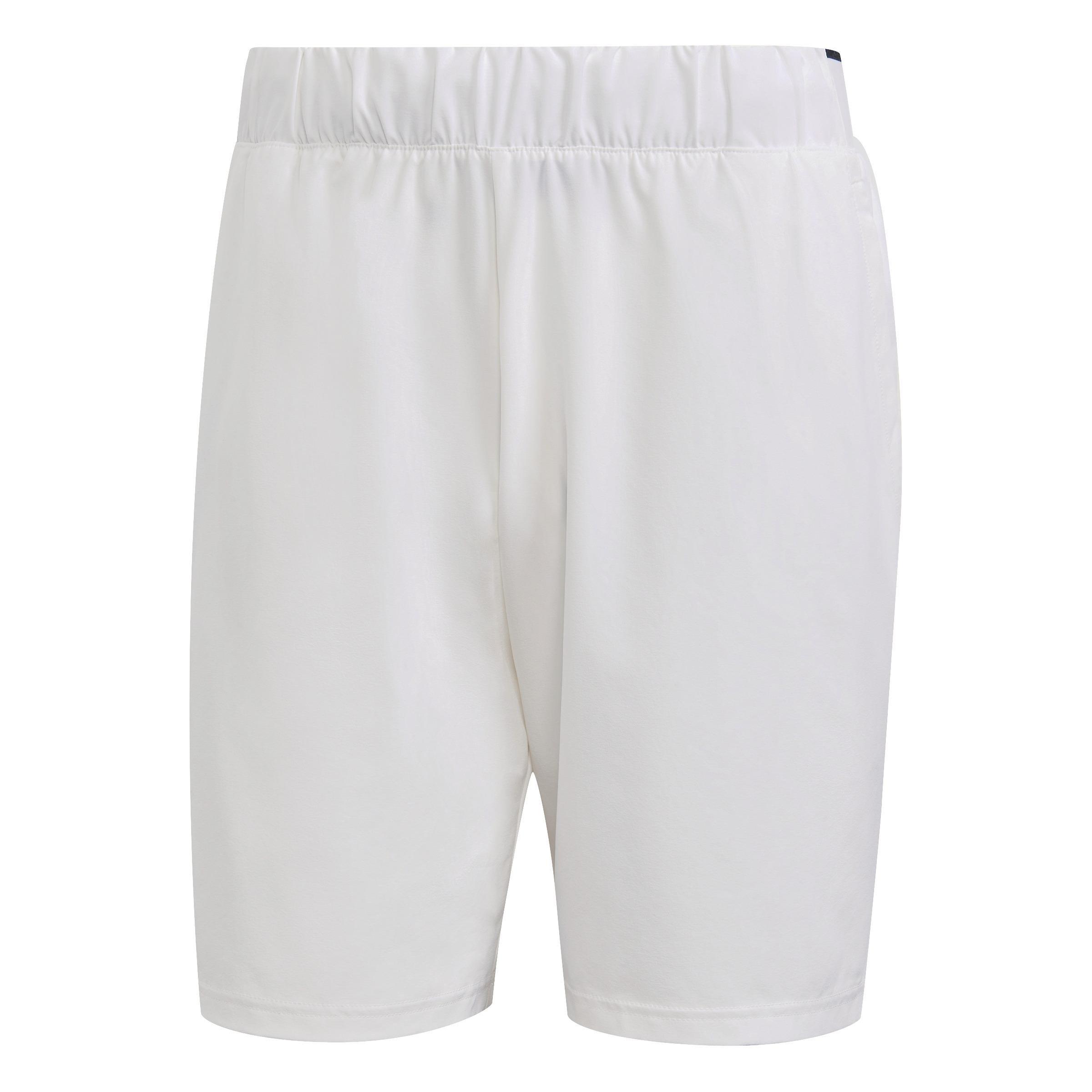 Club Stretch-Woven Tennis Shorts, White, A901_ONE, large image number 1