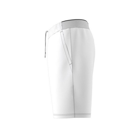 Men Club Stretch-Woven Tennis Shorts, White, A901_ONE, large image number 7