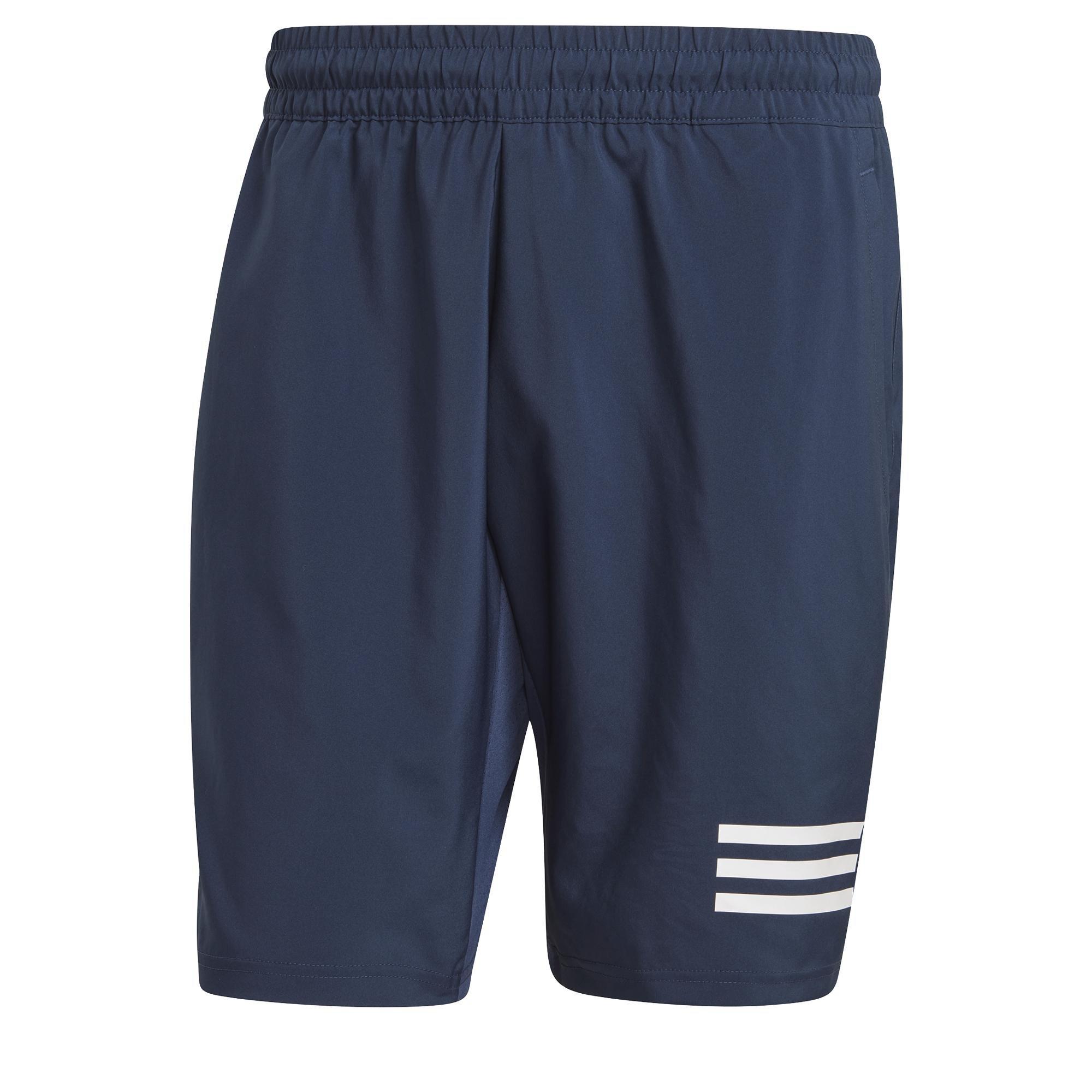 Club Tennis 3-Stripes Shorts, Blue, A901_ONE, large image number 4