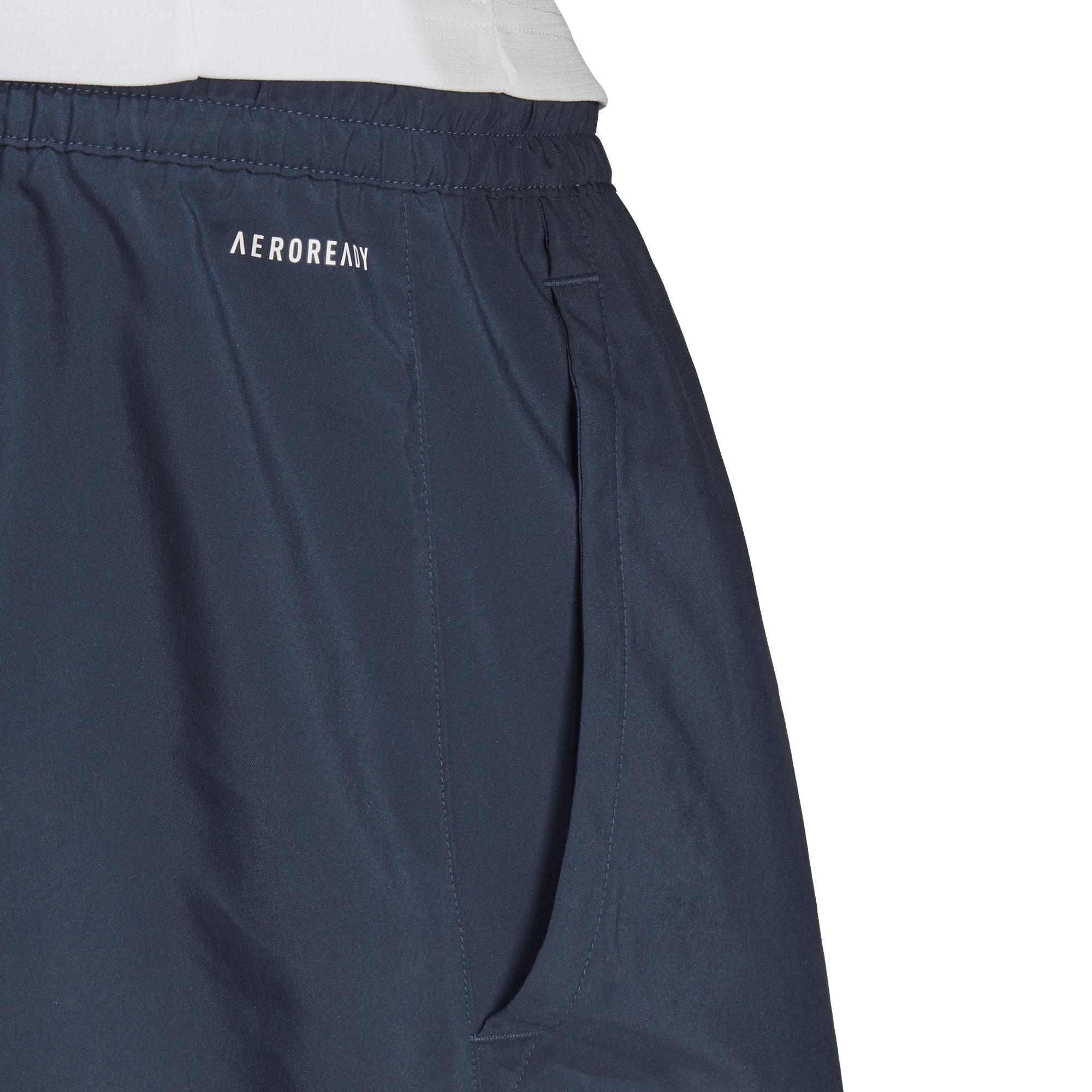 Club Tennis 3-Stripes Shorts, Blue, A901_ONE, large image number 7