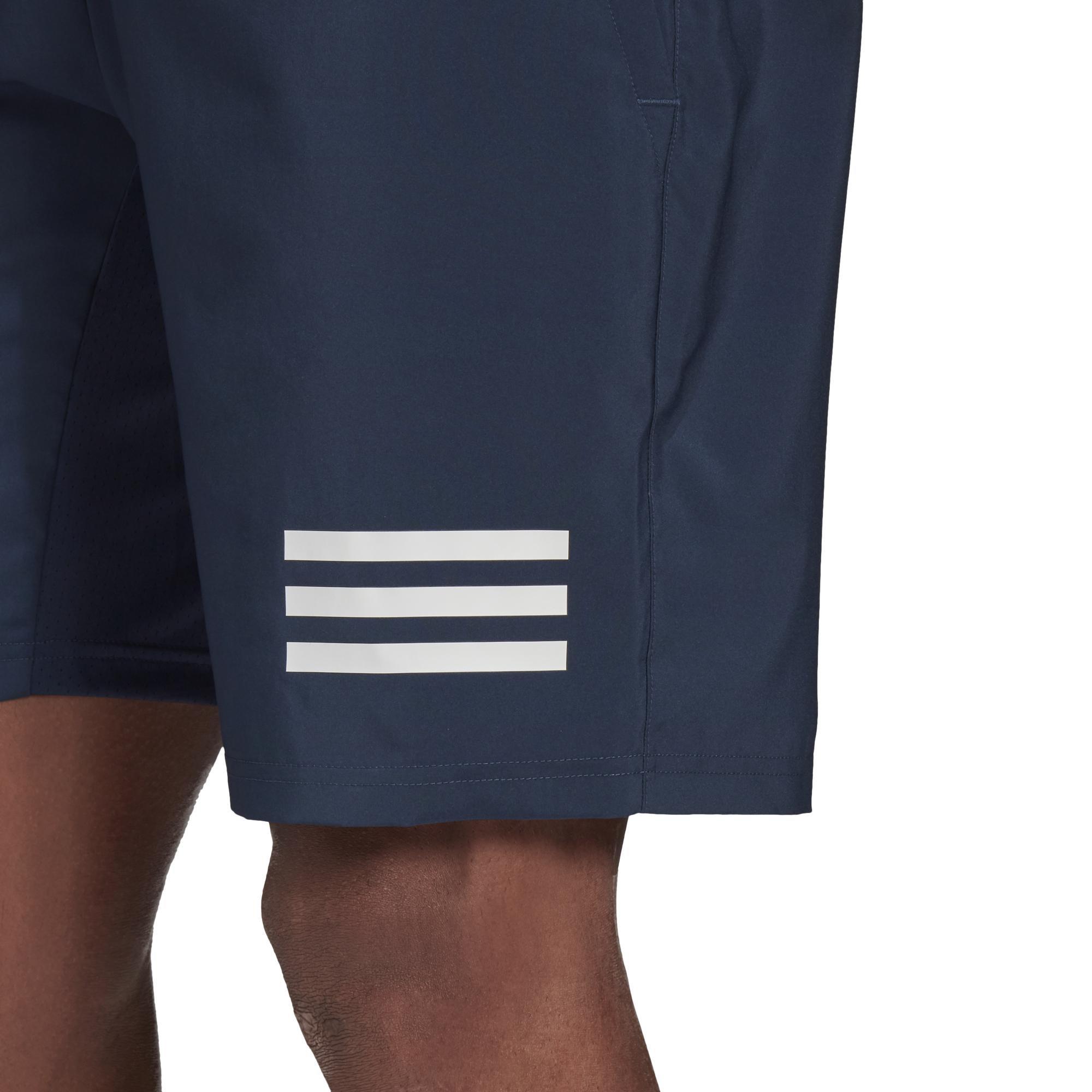 Club Tennis 3-Stripes Shorts, Blue, A901_ONE, large image number 8