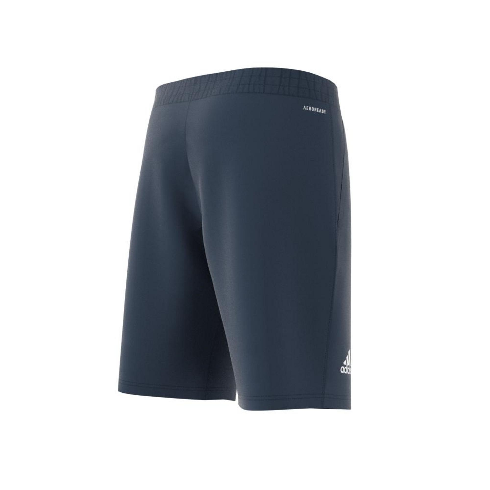 Club Tennis 3-Stripes Shorts, Blue, A901_ONE, large image number 11