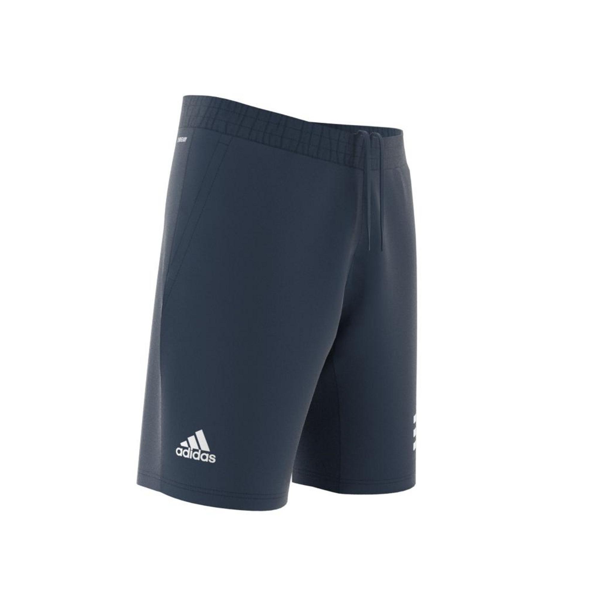 Club Tennis 3-Stripes Shorts, Blue, A901_ONE, large image number 12