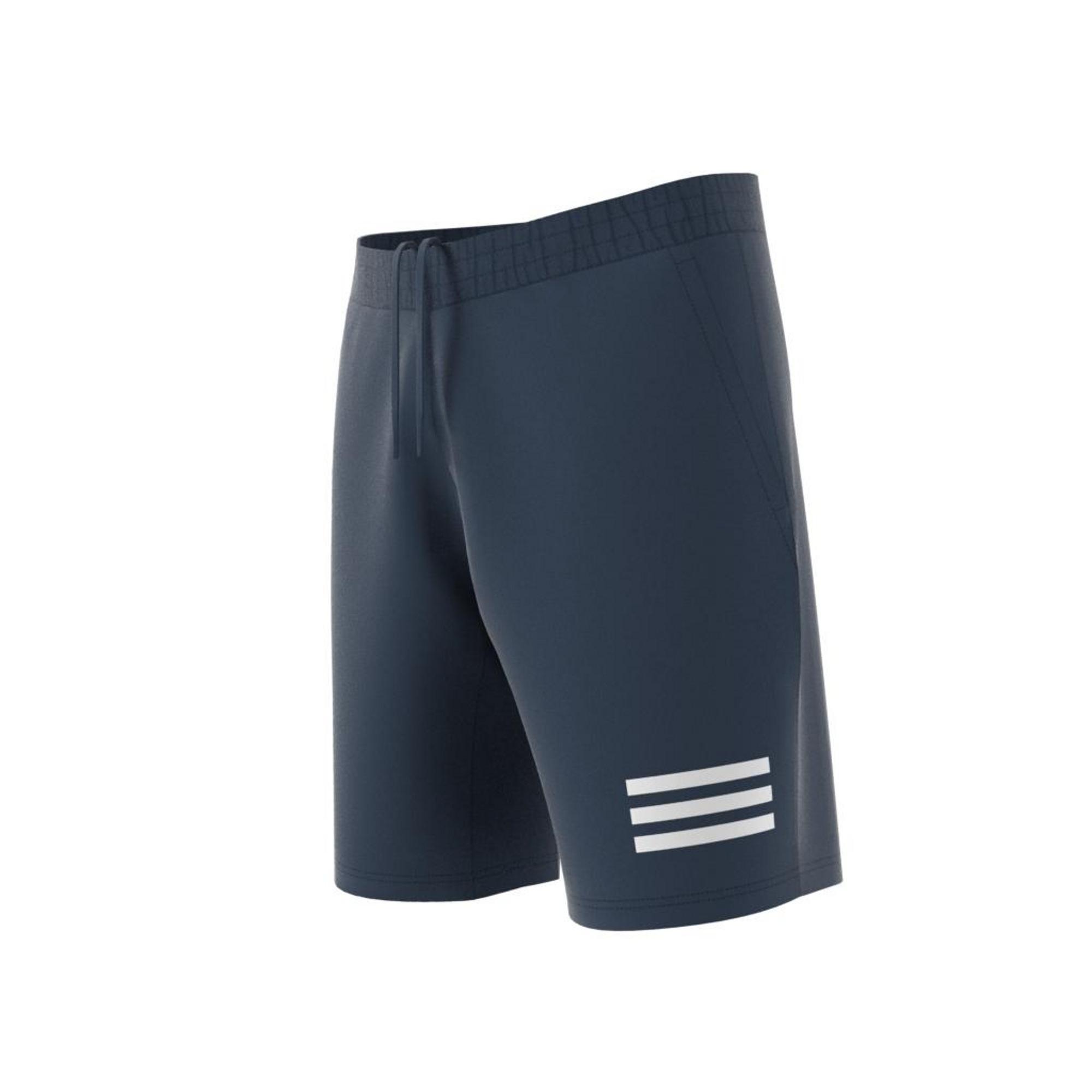 Club Tennis 3-Stripes Shorts, Blue, A901_ONE, large image number 17