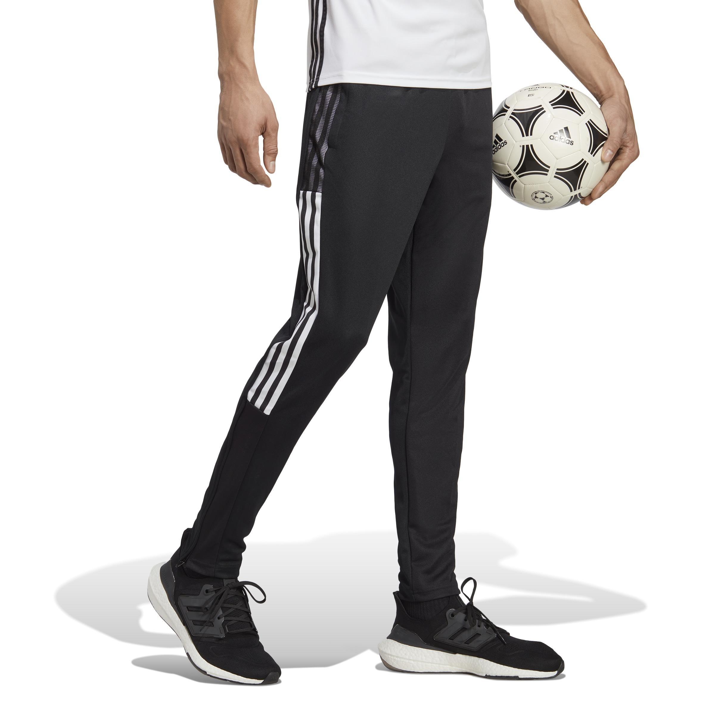 Tiro 21 Track Tracksuit Bottoms, Black, A901_ONE, large image number 1