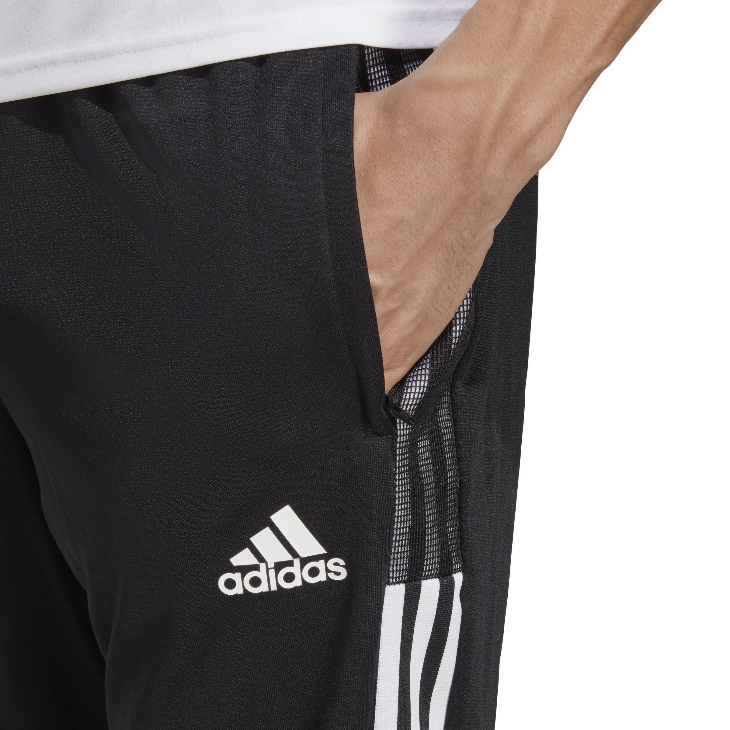 Tiro 21 Track Tracksuit Bottoms, Black, A901_ONE, large image number 3