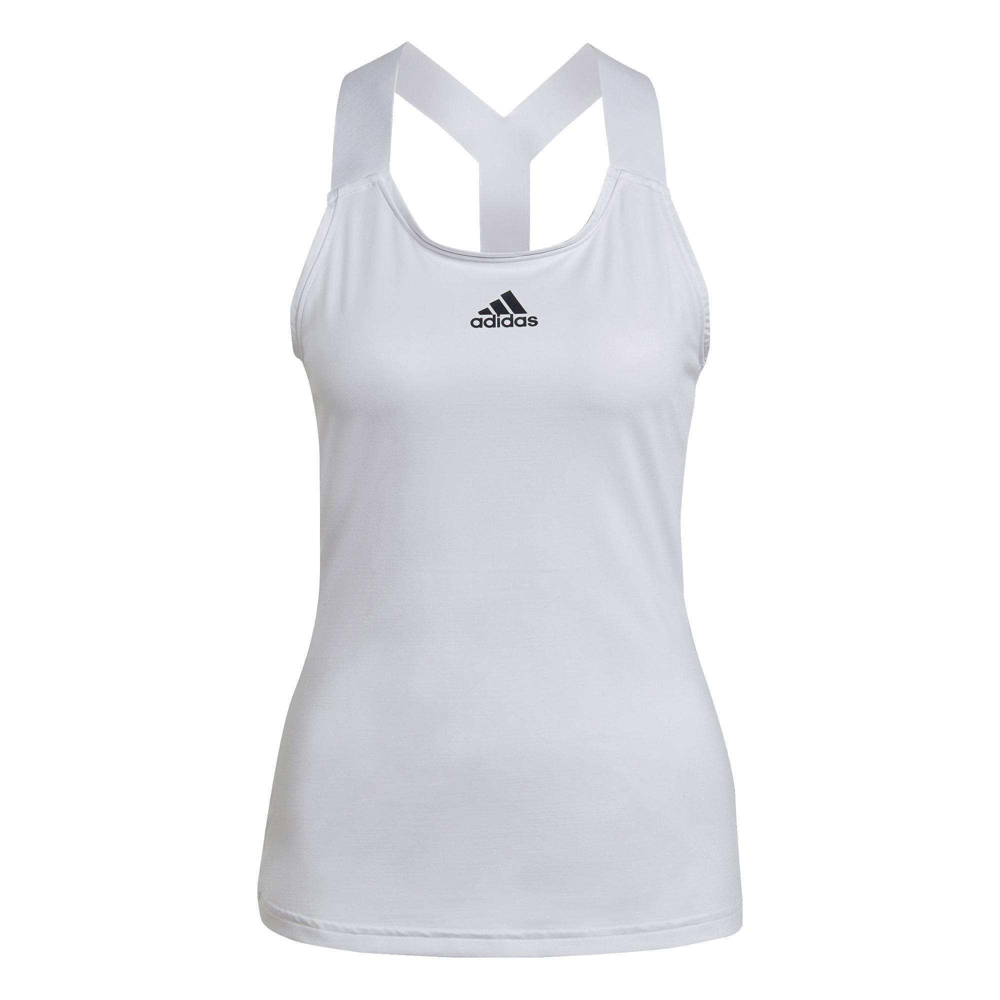 Tennis Y-Tank Top, White, A901_ONE, large image number 2