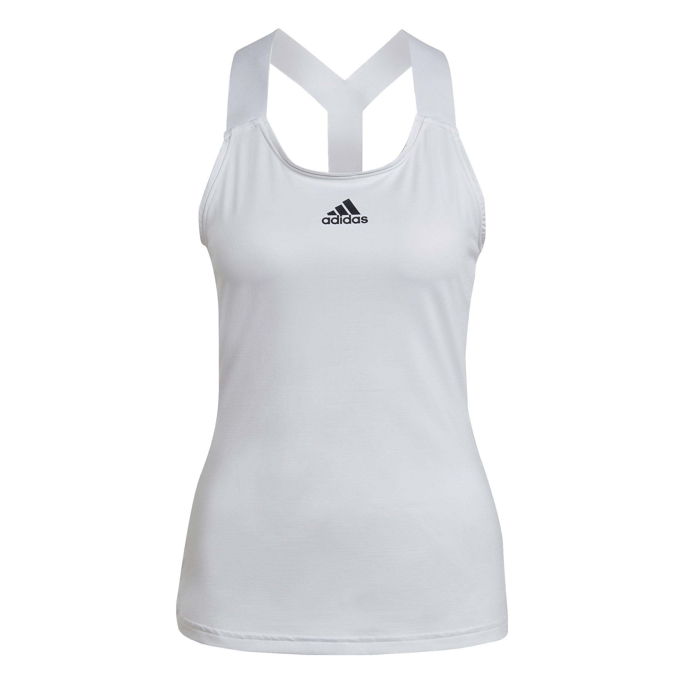 Tennis Y-Tank Top, White, A901_ONE, large image number 3