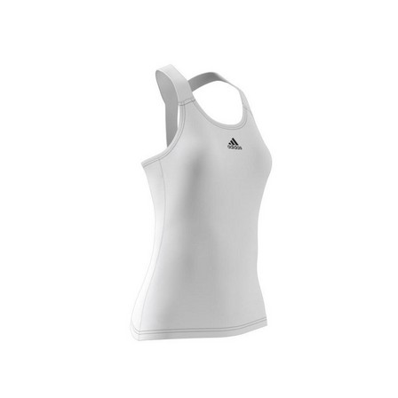 Women Tennis Y-Tank Top, White, A901_ONE, large image number 15