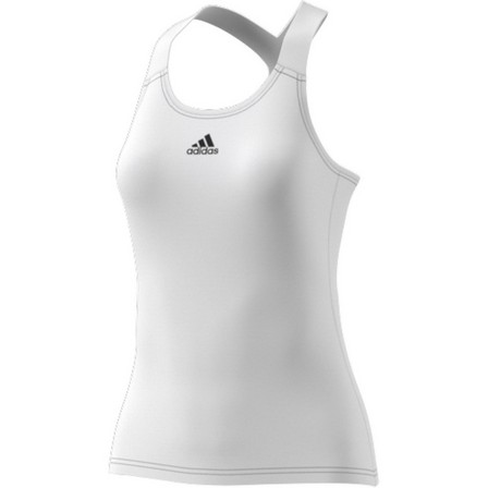 Women Tennis Y-Tank Top, White, A901_ONE, large image number 17