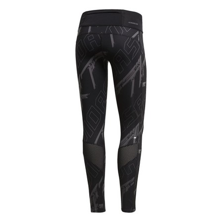 Women Own The Run Club Leggings, Black, A901_ONE, large image number 1