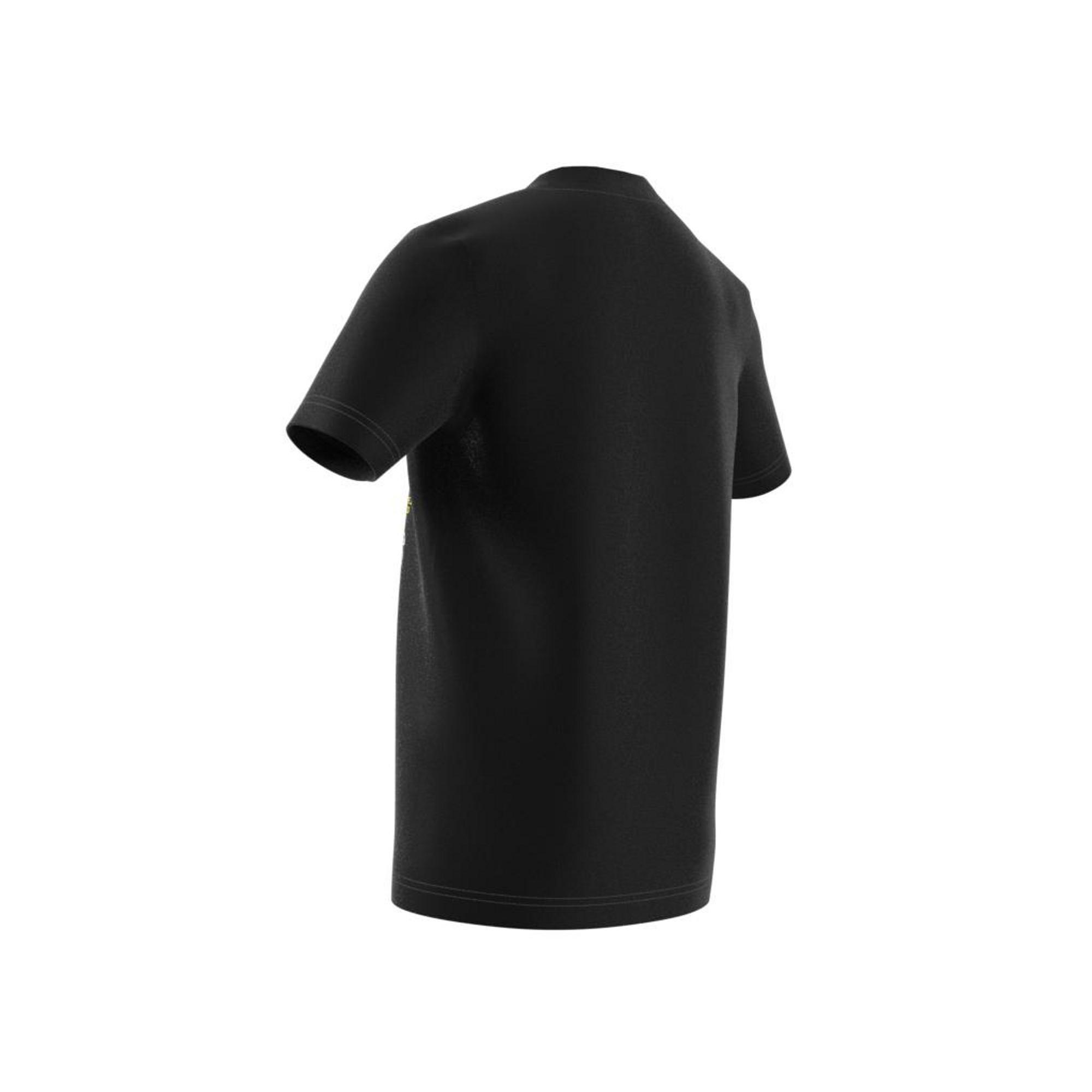 Kids Tech Sports Graphic T-Shirt, Black, A901_ONE, large image number 15