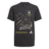 Kids Tech Sports Graphic T-Shirt, Black, A901_ONE, large image number 24