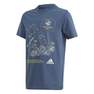 Kids Boys Tech Sports Graphic T-Shirt Crew, Navy, A901_ONE, thumbnail image number 0
