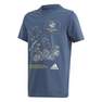 Kids Boys Tech Sports Graphic T-Shirt Crew, Navy, A901_ONE, thumbnail image number 3