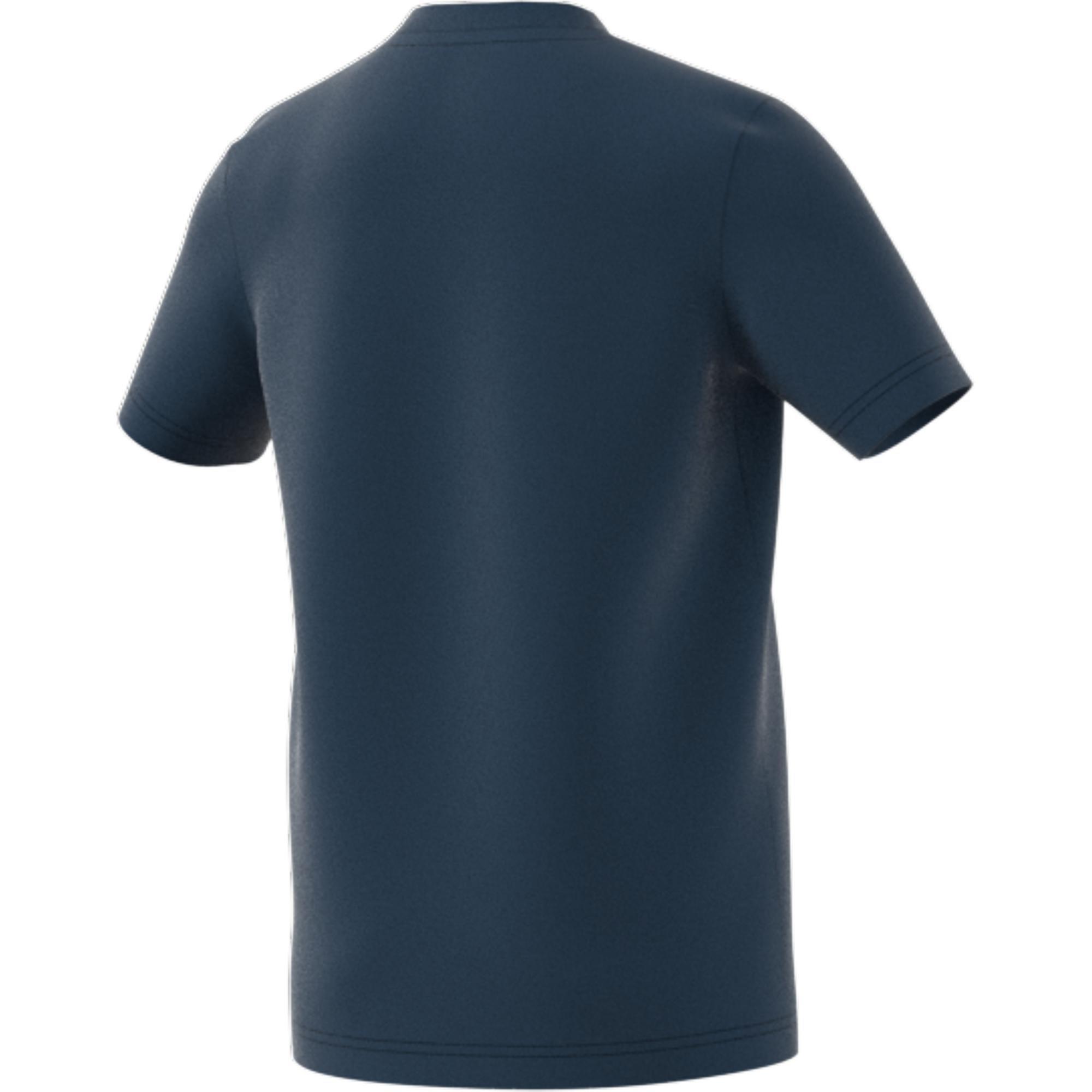 Kids Tech Sports Graphic T-Shirt Crew, Blue, A901_ONE, large image number 7