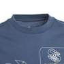 Kids Boys Tech Sports Graphic T-Shirt Crew, Navy, A901_ONE, thumbnail image number 8